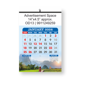 Wall Calendar 6 Sheeter Set of 500