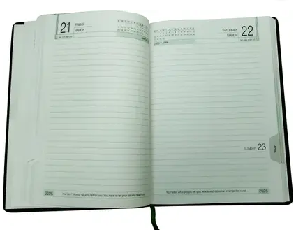 A5 Diary Ruled for Year 2027 - Image 2