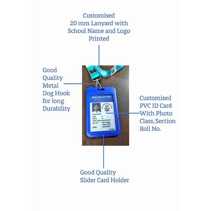 Customized School ID Cards | PVC ID Card Printing – CalendarWala Set of 10 - Image 2